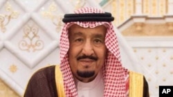 Le roi Salmane d'Arabie Saoudite, à Riyad le 6 novembre 2017.