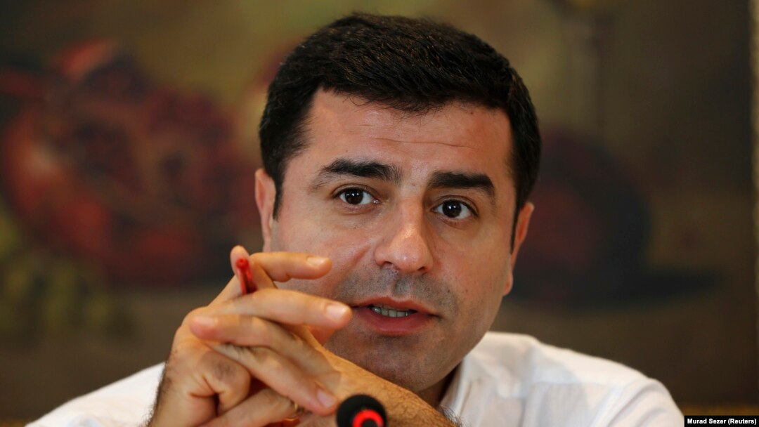 HDP Eş Genel Başkanı Selahattin Demirtaş
