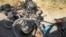 FILE - Bicycles are left where four tourists were killed when a car rammed into a group of foreigners on bicycles, south of the capital of Dushanbe, Tajikistan, July 29, 2018.