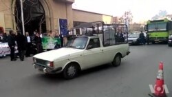 تجمع معترضان به ایران خودرو در تهران