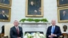 رئیس جمهوری آمریکا در کاخ سفید با پادشاه اردن دیدار کرد