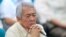 Philippine Foreign Secretary Perfecto Yasay gestures during a commission on Appointment hearing at the Senate headquarters in Pasay city, metro Manila, March 8, 2017.