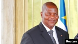 Le président Faustin-Archange Touadéra de la Centrafrique, 7 novembre 2016.