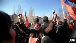 Протесты в Ереване 17 марта 2011г.