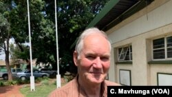  Ben Gilpin, the director of Zimbabwe Commercial Farmers Union, says about 1,000 members have submitted papers seeking compensation from the government, in Harare April 16, 2019.