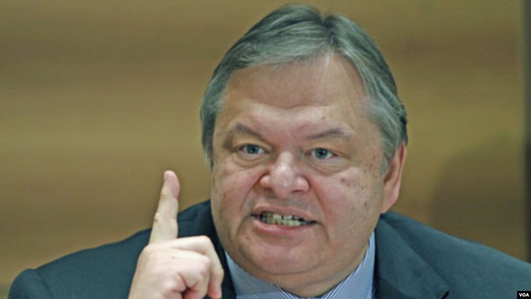 Menteri Keuangan Yunani Evangelos Venizelos (Foto: dok)