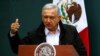 ARCHIVO - El presidente de México, Andrés Manuel López Obrador en el 6to. aniversario de la desaparición de 43 estudiantes normalistas de Ayozinapa. Ciudad de México, septiembre 26 de 2020.