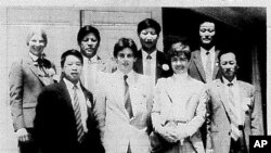 The Muscatine Journal ran a photo of Xi Jinping's visit to the Iowa farm town as an agriculture official in 1985.