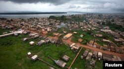 FILE - An overview of an area to be flooded by the Belo Monte hydroelectric dam, planned to be the world's third largest.