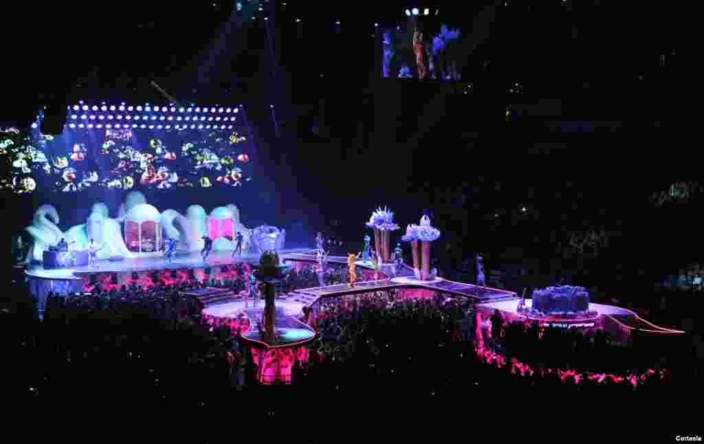 Concierto de Lady Gaga en la ciudad de Pittburgh.