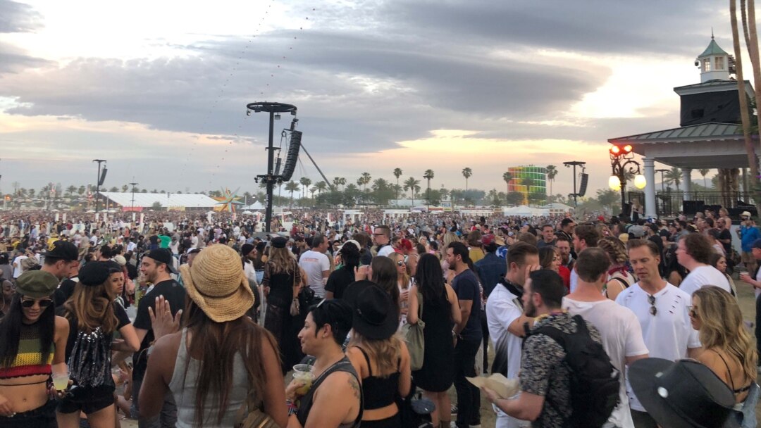 Suasana Festival Musik Coachella di California, tahun 2018. (Foto: dok).