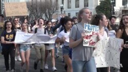 US High School Students Protest Gun Violence