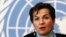 FILE - Christiana Figueres, executive secretary of the U.N. Framework Convention on Climate Change. 