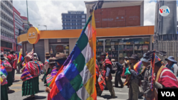 Ciudadanos marchan para pedir calma en Bolivia