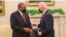 Rais wa Kenya Uhuru Kenyatta akutana na Rais wa Marekani Joe Biden katika Ikulu mjini Washington DC. Alhamisi Oktoba 14, 2021.