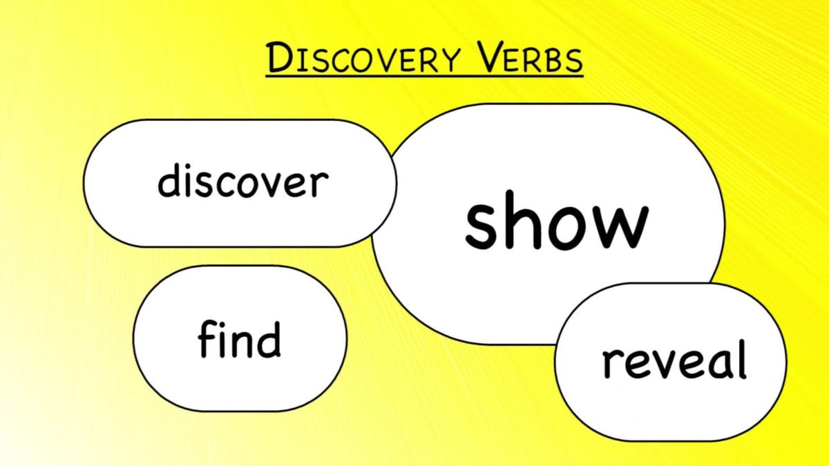 Discover формы глагола