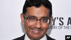 Writer/Exec. Producer/Co-Director Dinesh D'Souza seen at D'Souza Media Premiere of "Hillary's America" in Los Angeles, California, July 11, 2016.