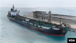 El barco petrolero Forest ancló en puerto venezolano, fuera de los radares y con el localizador apagado. [Archivo]