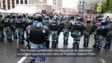 Crackdown on Political Opposition in Russia