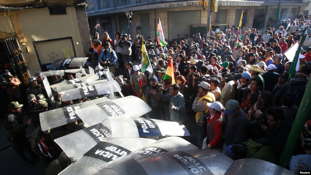 Los indígenas procedentes de la localidad de Urujara, Bolivia han llamado al presidente Evo Morales a dialogar.