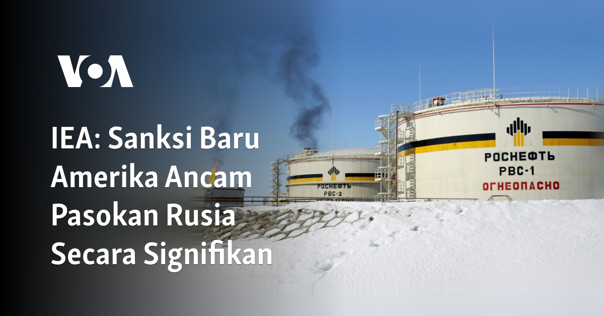 Sanksi Baru Amerika Ancam Pasokan Rusia Secara Signifikan