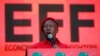 Julius Malema, líder do EFF (Lutadores pela Liberdade Económica)