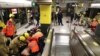 ہانگ کانگ کی سب وے ٹرین میں آتش زدگی ، 17 افراد زخمی