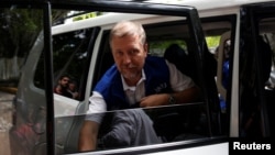 El alto comisionado de las Naciones Unidas para los DD.HH. en México, Jan Jarab, dice que al menos 30.000 personas han desaparecidos en México en años recientes.