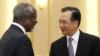 China Welcomes Annan Visit