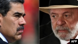 Fotocomposición del gobernante venezolano y el presidente de Brasil Luiz Inácio Lula da Silva realizada el 11 de enero de 2025. Lula es uno de los actores internacionales que promueven un nuevo diálogo en Venezuela.