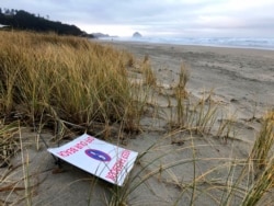 The oceanfront lot bought by Facebook for the site of its proposed landing spot for a submarine fiberoptic cable that would connect America with Asia is seen in Tierra del Mar, Ore., Thursday, Jan. 9, 2020.