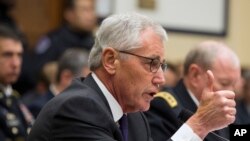 Chuck Hagel occupait son poste depuis février 2013