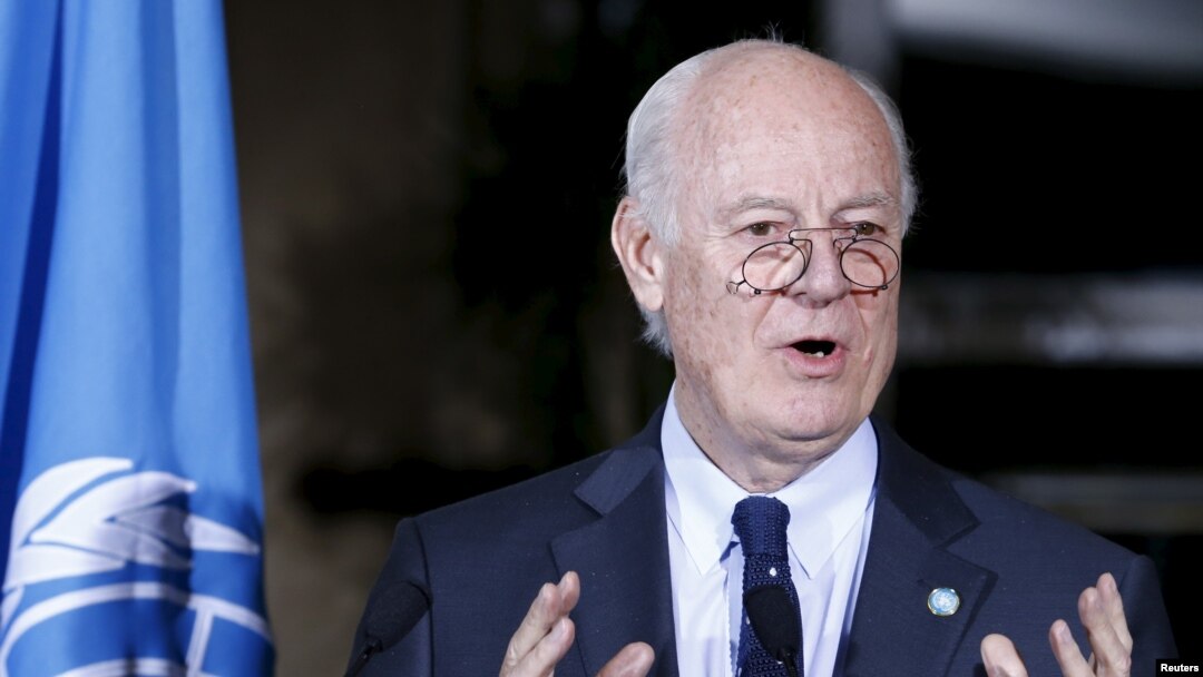Posrednik UN-a za razgovore o Siriji, Stefan de Mistura 