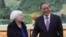 အမေရိကန် ဘဏ္ဍာရေးဝန်ကြီး Janet Yellen နှင့် တရုတ်ဝန်ကြီးချုပ် Li Qiang တို့ ဘေဂျင်းမြို့တော်မှာ တွေ့ဆုံ 