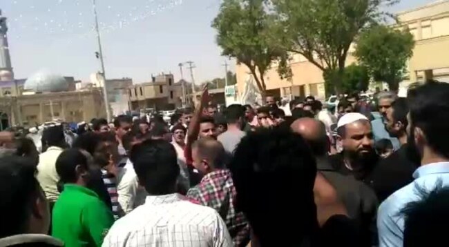 Residents of Khorramshar, Iran, Protest Water Shortages
