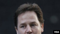 Wakil Perdana Menteri Inggris Nick Clegg.