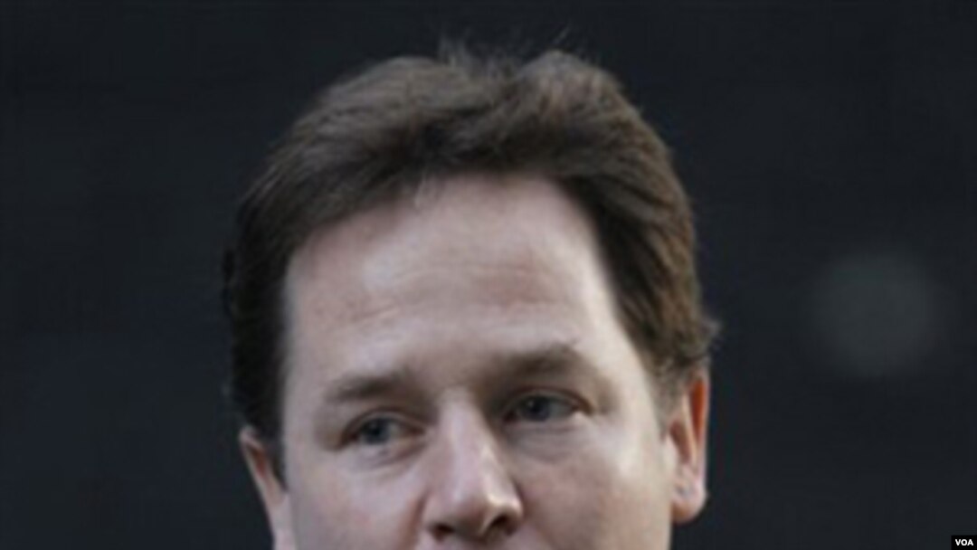 Wakil Perdana Menteri Inggris Nick Clegg.