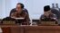 Presiden Joko Widodo bersama Wapres Ma'ruf Amin memimpin Rapat Terbatas kabinet (Courtesy: Biro Setpres RI). 