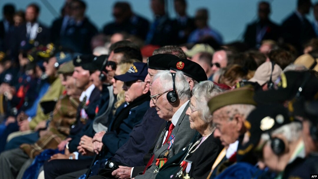 Ilustracija - američki vojni veterani na ceremoniji obeležavanja Dana D u Francuskoj (Foto: MIGUEL MEDINA / AFP)