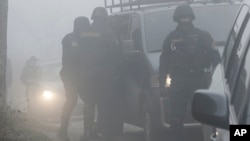 Policija Bosne i Hercegovine tokom današnje akcije u okolini Sarajeva
