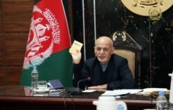 Presiden Afghanistan, Mohammad Ashraf Ghani, 14 November 2020.