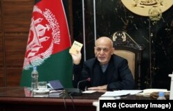 Presiden Afghanistan, Mohammad Ashraf Ghani, 14 November 2020.