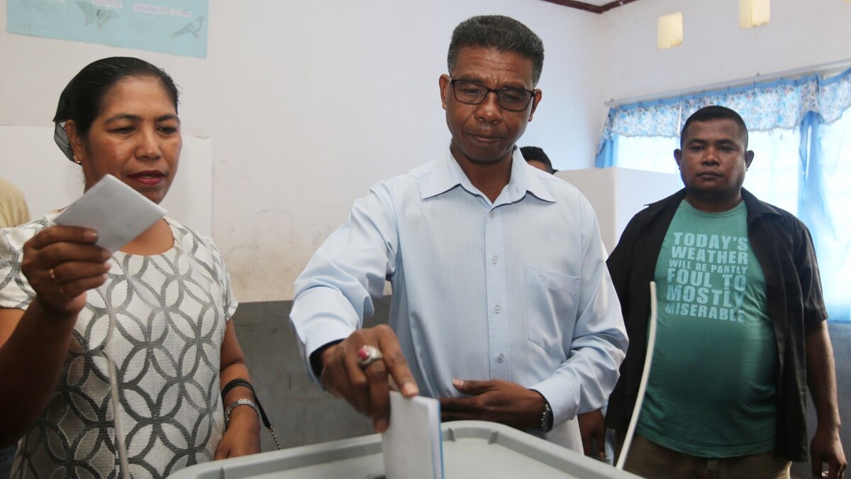 Former Guerrilla Fighter Set to Win East Timor Presidency