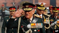 Hindistan Genelkurmay Başkanı General Bipin Rawat