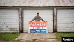 Dairy farmer and activist Dan Gourley poses for a portrait on his farm in Cambridge Springs, Pennsylvania, Sept. 24, 2024.