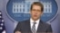 White House Press Secretary Jay Carney speaks during his daily news briefing at the White House in Washington, Tuesday, July, 31, 2012.