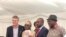 MDC President Nelson Chamisa with Former Nigerian PM Obasanjo