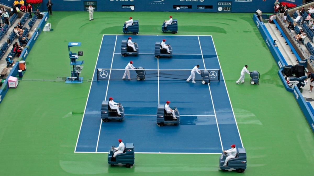 Techarán estadio del US Open de tenis