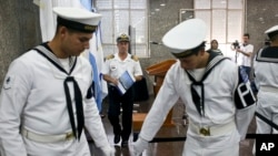 У штаб-квартирі ВМС Аргентини