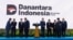 Peluncurkan Badan Pengelola Investasi (BPI) Daya Anagata Nusantara (Danantara) Indonesia di Istana Kepresidenan Jakarta, Senin, (24/2). (biro Setpres )